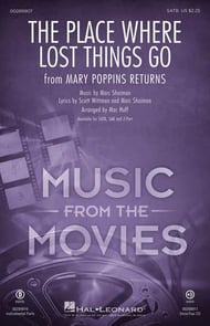 The Place Where Lost Things Go SATB choral sheet music cover Thumbnail